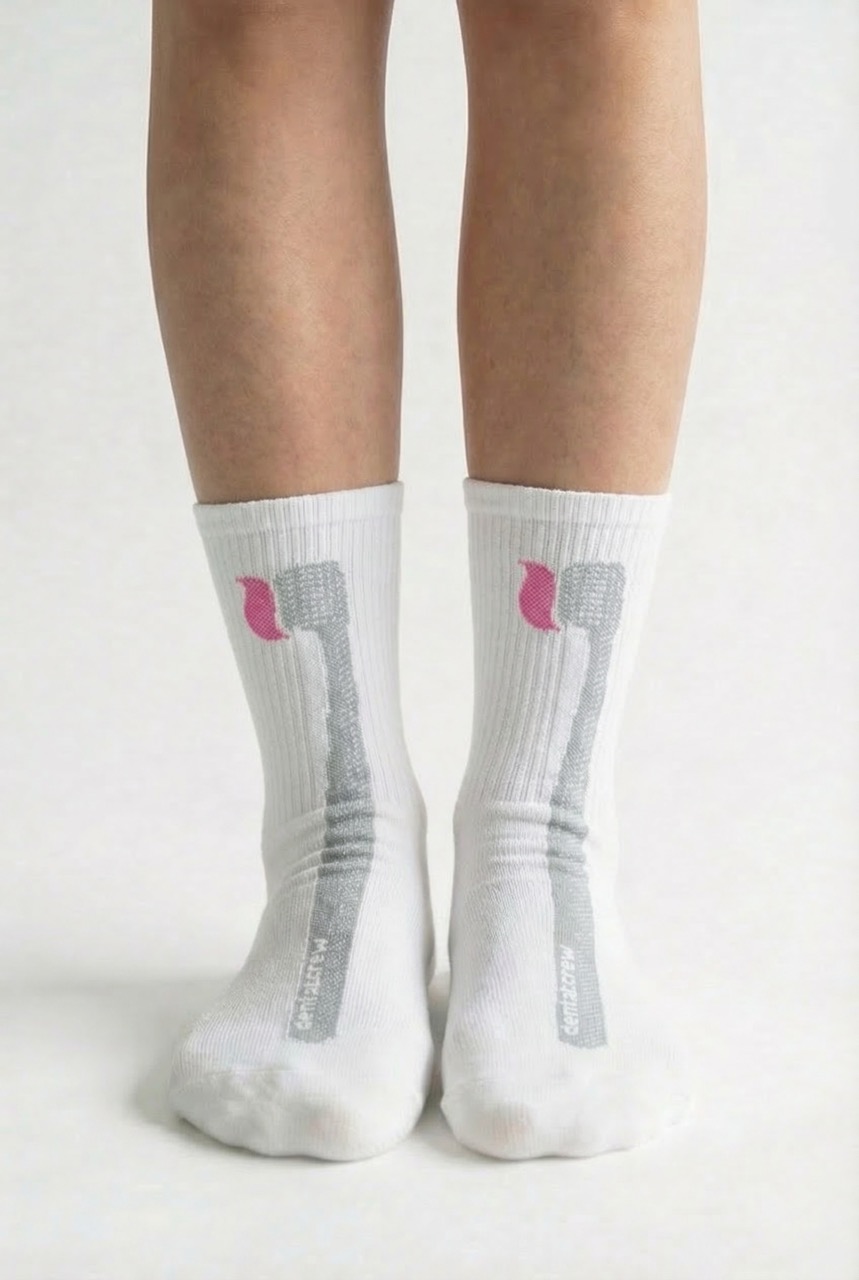 Носки (Клуб стоматологов Белый, 36-39)